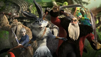 Обои на рабочий стол Кролик из мультфильма Хранители снов / Rise Of The  Guardians, обои для рабочего стола, скачать обои, обои бесплатно