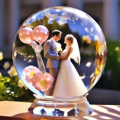 Хрустальная свадьба,радость,счастье,…» — создано в Шедевруме