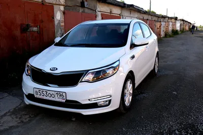 Обои на рабочий стол автомобили Kia Rio (FB) - 2017