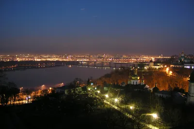 Ночной Киев - обои для рабочего стола, картинки, фото