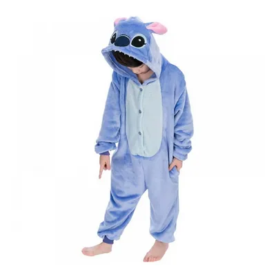 Купить пижама кигуруми Стич, детский, 110-120 см, цены на Мегамаркет |  Артикул: 100042373355