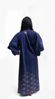 Кимоно в технике ро-татаки – Yohaku – винтажные кимоно
