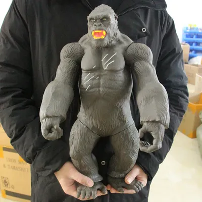 Игрушка-фигурка Кинг Конг с открытой пастью, 17см - King Kong, Godzilla vs  Kong (ID#1455958098), цена: 349 ₴, купить на Prom.ua