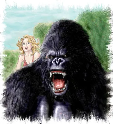 Фигурка Конг Гигант \"Годзилла против Конга\" (MonsterVerse Godzilla vs Kong  11\" Giant King Kong) - купить недорого в интернет-магазине игрушек Super01
