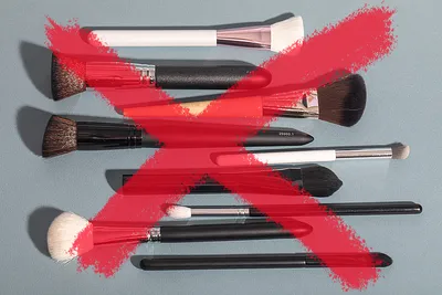 KRYGINA cosmetics :: Профессиональный набор из 10 кистей для макияжа Makeup  Brushes