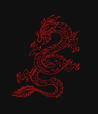 Китайский зеленый дракон рисунок - 73 фото