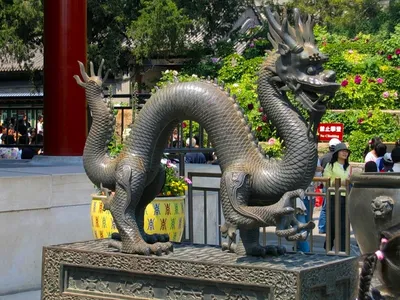Китайских Драконов — стоковая векторная графика и другие изображения на  тему Дракон - Дракон, Китайский Дракон, Иконка - iStock