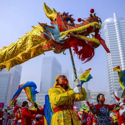 Купить Привлечение богатства Китайский Новый Год Статуя Дракона Удачи Китайский  Дракон Скульптура Украшения Дома | Joom