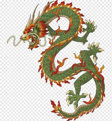 Набор для вышивания крестом PANNA Китайский дракон
