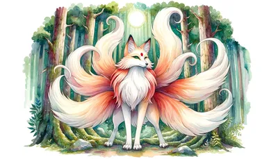 Wall Art Print | Kitsune Japanese Fox | Abposters.com