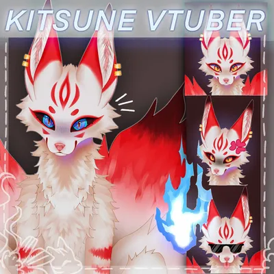 Kitsune Girl Digital Art by My Head Cinema - Fine Art America