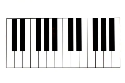 Пианино клавиши рисунок - 49 фото