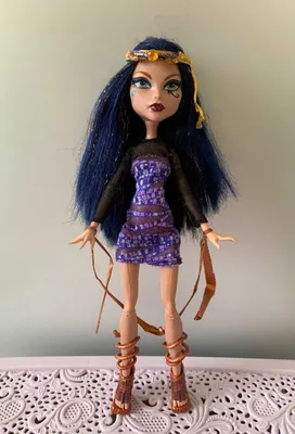 Кукла Monster High Cleo De Nile Монстр Хай Клео Де Нил HHK54 - купить с  доставкой по выгодным ценам в интернет-магазине OZON (1233482475)