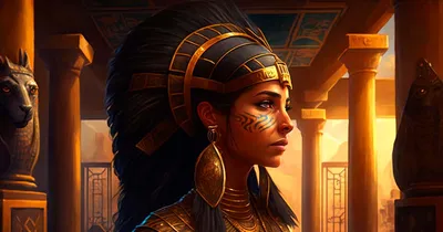 Premium Free ai Images | cleopatra in real life