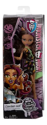 Купить коллекционная кукла Monster High Школа Монстров Клодин Вульф  страшная экскурсия, цены на Мегамаркет