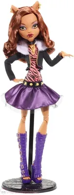 Характеристики модели MONSTER HIGH Школа монстров \"Живые\". Клодин Вульф —  Куклы и пупсы — Яндекс Маркет