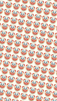 Wallpaper „Clown check“ / Обои „Клоун чек“ | Wallpaper emoji, Wallpaper  lucu, Stiker