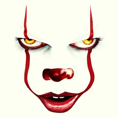 Страшный клоун - пример аквагрима - Таня Маслова | Страшный макияж на  хэллоуин, Макияж в стиле фэнтези, Раскрашенные лица