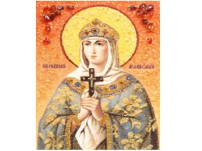 Резная икона св. княгиня Ольга: купить икону Санкт-Петербург