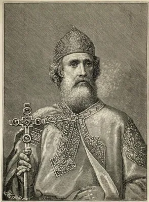Старинная православная икона Святой великий князь Владимир - купить оптом  или в розницу