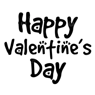 Черно Белая Карикатурная Иллюстрация Дню Святого Валентина Влюбленных Пар  Векторное изображение ©PantherMediaSeller 505456228