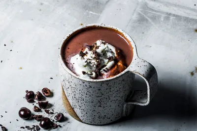 Hot chocolate protein coffee