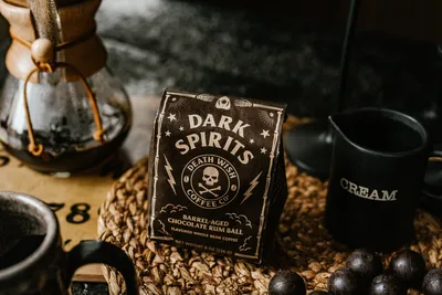 Dark Spirits Chocolate Rum Ball – Death Wish Coffee Company