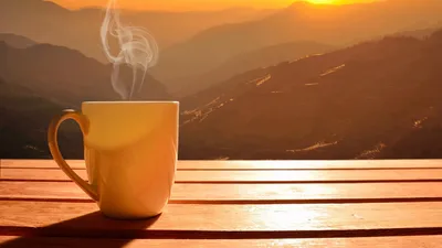 Картинка напиток. Солнце, coffee cup, утро, чашка, горячая, рассвет, доброе  утро, кофе, JPEG - YouTube