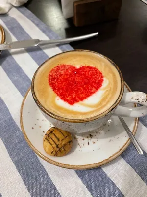 Кофе с сердечком | Кофе