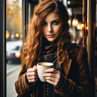 Горячая чашка кофе в руках женщин Стоковое Изображение - изображение  насчитывающей кофе, темно: 60580867