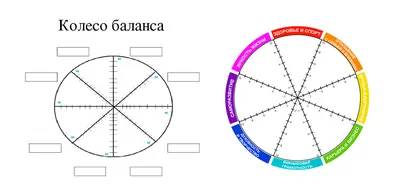 Колесо жизненного баланса | Интерактивный портал Центр занятости населения  Рязанской области