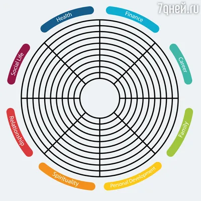 Психологическое занятие \"Колесо жизненного баланса\"
