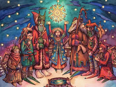 Онлайн–конкурс рождественских колядок «Пришла Коляда, отворяй ворота!» | ДК  Россия