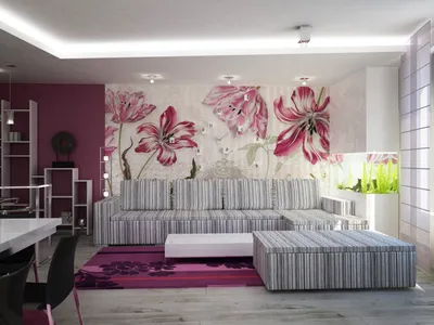 Комбинирование обоев в спальне: как сочетать в интерьере обои двух или  нескольких цветов и оформлять акцентную стену | Блог DG-HOME.RU