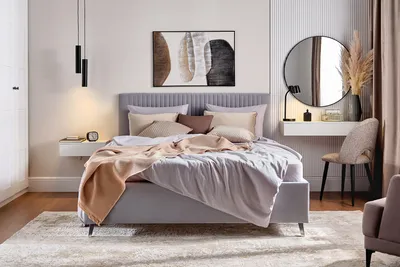 Кровать в однокомнатной квартире: лучшие варианты умелой маскировки |  Интернет магазин «AMF»