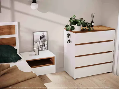 MALM комод с 4 ящиками белый 80x100 см | IKEA Latvija
