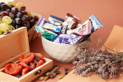 Набор шоколадных конфет - РАХАТ, 10 сортов, 1 кг | Posylka.de