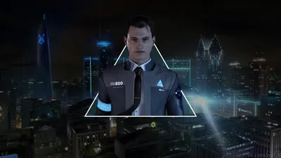 4K Обои Detroit Become Human Connor | Пикабу