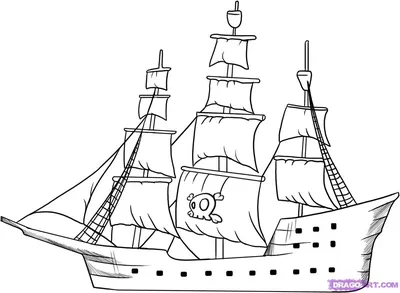 Рисунок акварелью шторм море корабль» — создано в Шедевруме