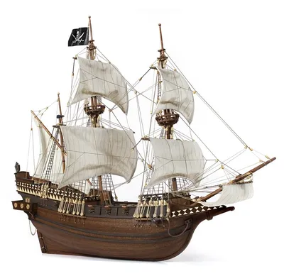 Деревянная модель корабля BUCCANEER 1:100