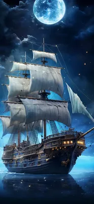 Морской бой парусных кораблей - обои для рабочего стола, картинки, фото