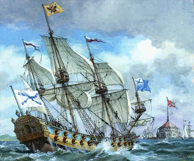Русский календарь: 28 июня 1712 года. На воду спущен линейный корабль  «Полтава» — Спутник и Погром