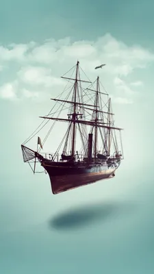 Картина по номерам \"Корабль на волнах\"
