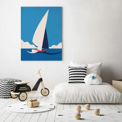 Кораблик (Прямоугольник) | Интернет-магазин Respace: дизайнерские обои,  плитка, шторы, краска