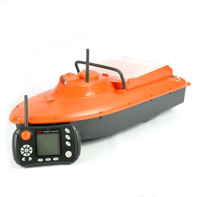 Прикормочный кораблик для рыбалки Jabo 2 Teltos с GPS и автопилотом