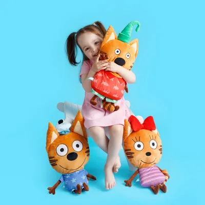 Игрушка «Три Кота. Коржик» 15,7 см, со звуком, 9 фраз и песенка — купить в  интернет-магазине по низкой цене на Яндекс Маркете