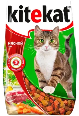 Kitekat кошачий корм Сухой Мясной пир пак. 350гр | Доставка мыломойки  Усть-Каменогорск. интернет магазин бытовой химии и мыло-моющих средств в  Усть-Каменогорске. Мыломойка Усть-Каменогорск