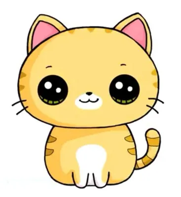 Как нарисовать КОТА для детей | Рисунок котенка для срисовки | Няня Уля -  YouTube