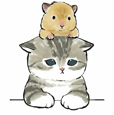 🌿muлый koтёnok🌿 | Милые котики, Иллюстрация кошки, Иллюстрации кошек