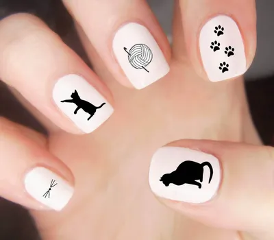 Хрустальная кошка | Дизайн ногтей маникюр ~ πедикюр 2022. | ВКонтакте
